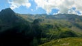 Mountain retreat of CittÃÂ  di Busto, Italy, made in summer with a beautiful panoramic shot